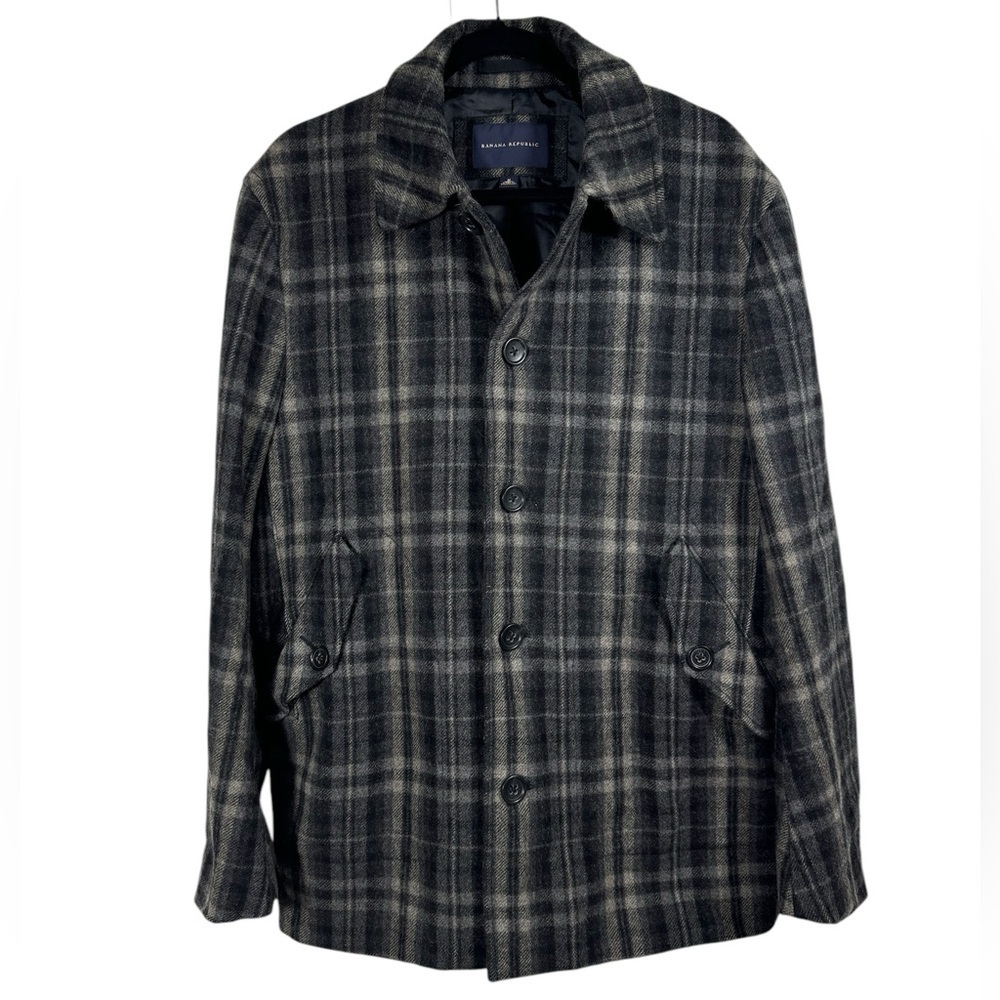 Banana Republic Men's Outer Shell Wool Career Classic Jacket Size Medium
